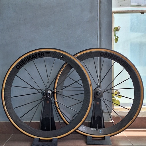(Used) Wheelset LIGHTWEIGHT Obermayer Evo Schwarz Dt180 EXP