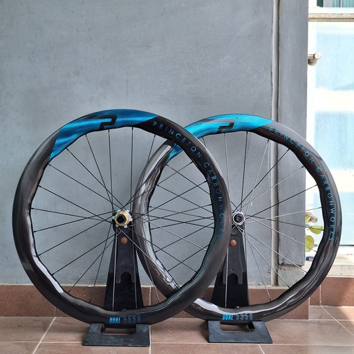  Wheelset PRINCETON Dual Evo 5550 Tactic Gloss Chromatic Blue 