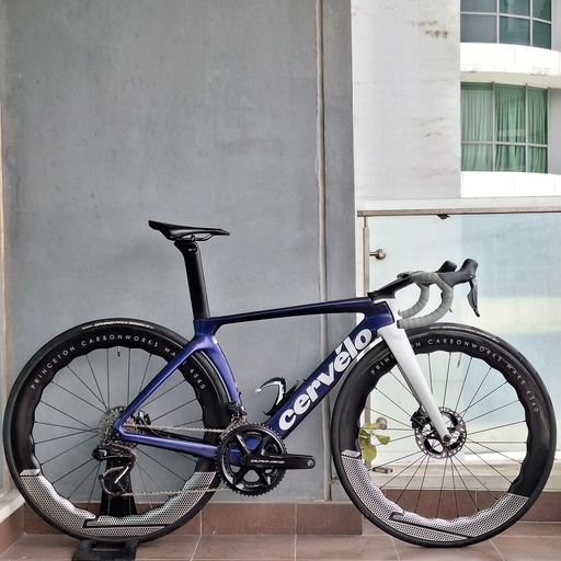 (Used) Frameset CERVELO S5 MY23 48 Sapphire Ice 
