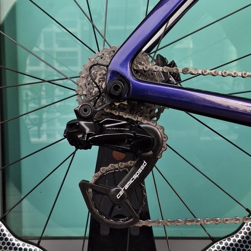 (Used) Over Size Pulley CERAMICSPEED OSPW Shimano Black Coated 9250/8150