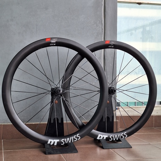 (Used) Wheelset DT SWISS ARC 1100 50 Red Decal Dt180