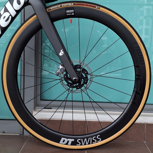 (Used) Wheelset DT SWISS ARC 1400 50 Dicut Black Decal Dt240 